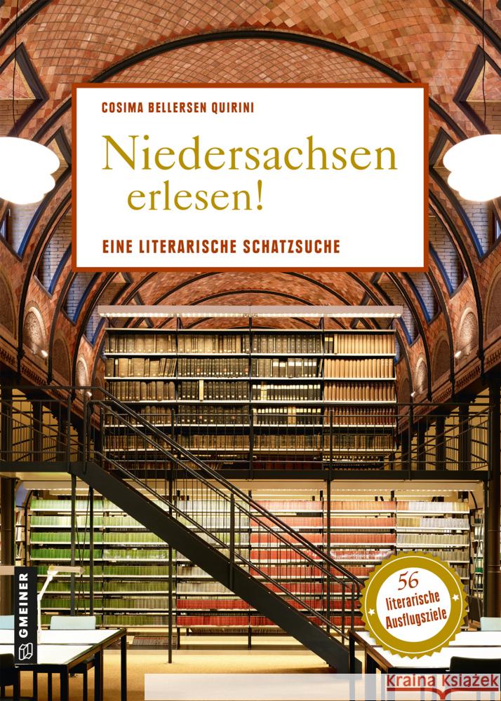 Niedersachsen erlesen! Bellersen Quirini, Cosima 9783839202180 Gmeiner-Verlag - książka