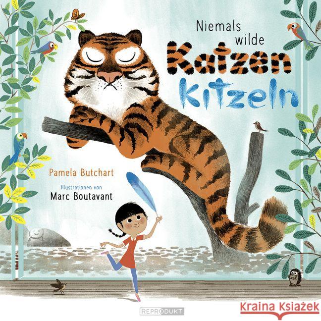 Niemals wilde Katzen kitzeln Butchart, Pamela 9783956400438 Reprodukt - książka