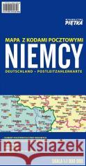 Niemcy 1:1 000 000 mapa z kodami pocztowymi  5907800422221 Wydawnictwo Kartograficzne - książka