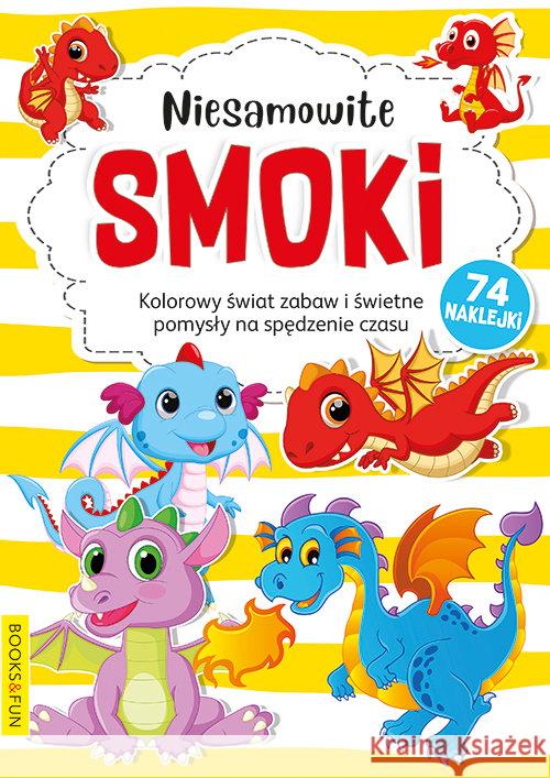 Niesamowite smoki Praca Zbiorowa 9788366356559 Books and Fun - książka