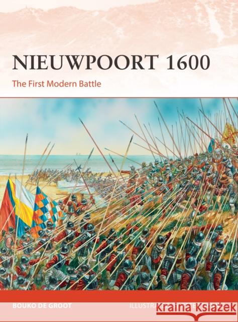 Nieuwpoort 1600: The First Modern Battle Groot, Bouko De 9781472830814 Osprey Publishing (UK) - książka