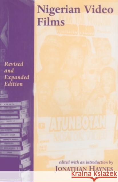 Nigerian Video Films Jonathan Haynes 9780896802117 Ohio University Center for International Stud - książka
