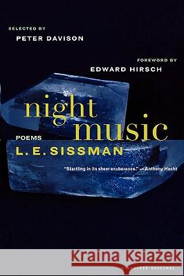 Night Music: Poems L. E. Sissman Edward Hirsch Peter Davison 9780395925706 Mariner Books - książka