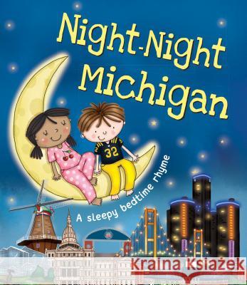 Night-Night Michigan Katherine Sully Dubravka Kolanovic 9781492639343 Sourcebooks Jabberwocky - książka