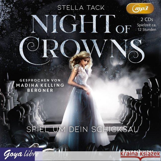 Night of Crowns - Spiel um dein Schicksal, 2 Audio-CD, MP3 : Lesung Tack, Stella 9783833741487 Jumbo Neue Medien - książka