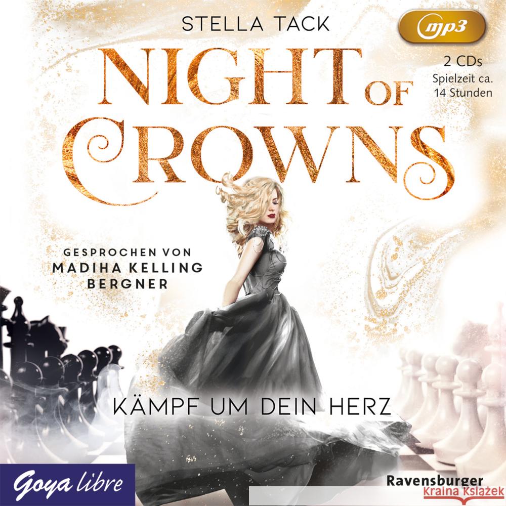 Night of Crowns. Kämpf um dein Herz, 2 Audio- CD, MP3 Tack, Stella 9783833742194 Jumbo Neue Medien - książka