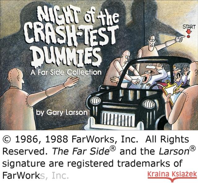 Night of the Crash-Test Dummies Gary Larson 9780836220490 Andrews McMeel Publishing - książka