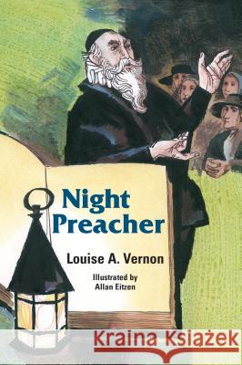 Night Preacher Louise A. Vernon Allan Eitzen 9780836117745 Herald Press - książka