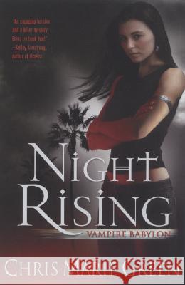 Night Rising Chris Marie Green 9780441014675 Ace Books - książka