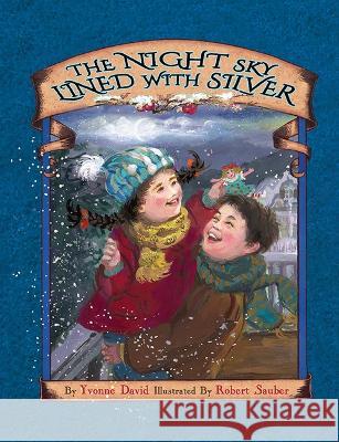 Night Sky Lined W/Silver Yvonne David Robert Sauber 9781637554876 Mascot Kids - książka