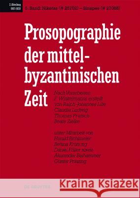 Niketas (# 25702) - Sinapes (# 27088)  9783110166705 Walter de Gruyter - książka
