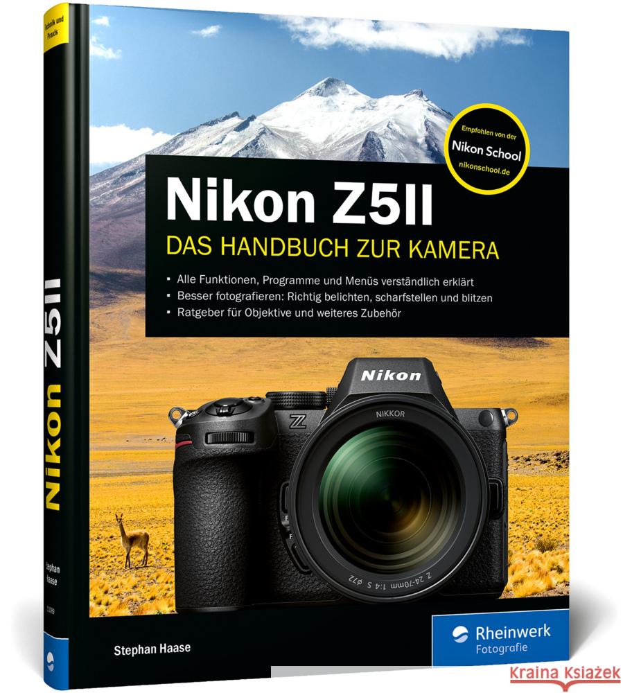 Nikon Z5II Haase, Stephan 9783367110896 Rheinwerk Fotografie - książka