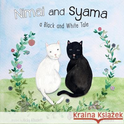 Nimai and Syama a Black and White Tale Vicky Alhadeff Anja Kolenko 9781916411425 City Collie Press - książka