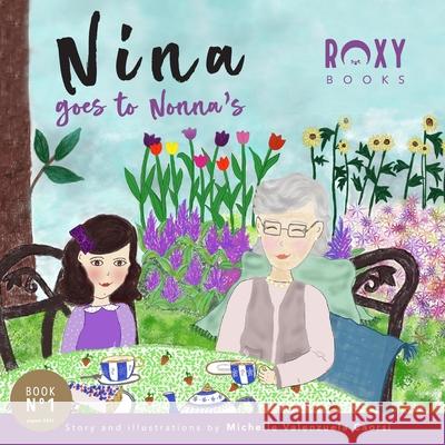 Nina goes to Nonna's Michelle Valenzuela Caorsi 9781737836308 Roxy Books - książka