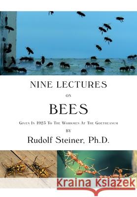 Nine Lectures on Bees: Given In 1923 To The Workmen At The Goetheanum Rudolf Steiner 9781912271634 Northern Bee Books - książka