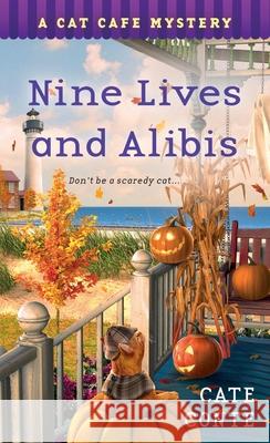 Nine Lives and Alibis Cate Conte 9781250386564 Minotaur Books - książka