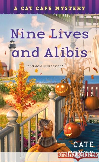 Nine Lives and Alibis: A Cat Cafe Mystery Cate Conte 9781250883933 St. Martin's Publishing Group - książka