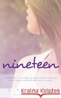 Nineteen E. S. Carter Cover Me Darling 9781512123180 Createspace - książka