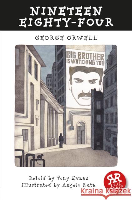 Nineteen-Eighty-Four George Orwell 9781911091103 Real Reads - książka