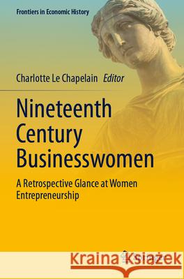 Nineteenth Century Businesswomen  9783031564130 Springer Nature Switzerland - książka