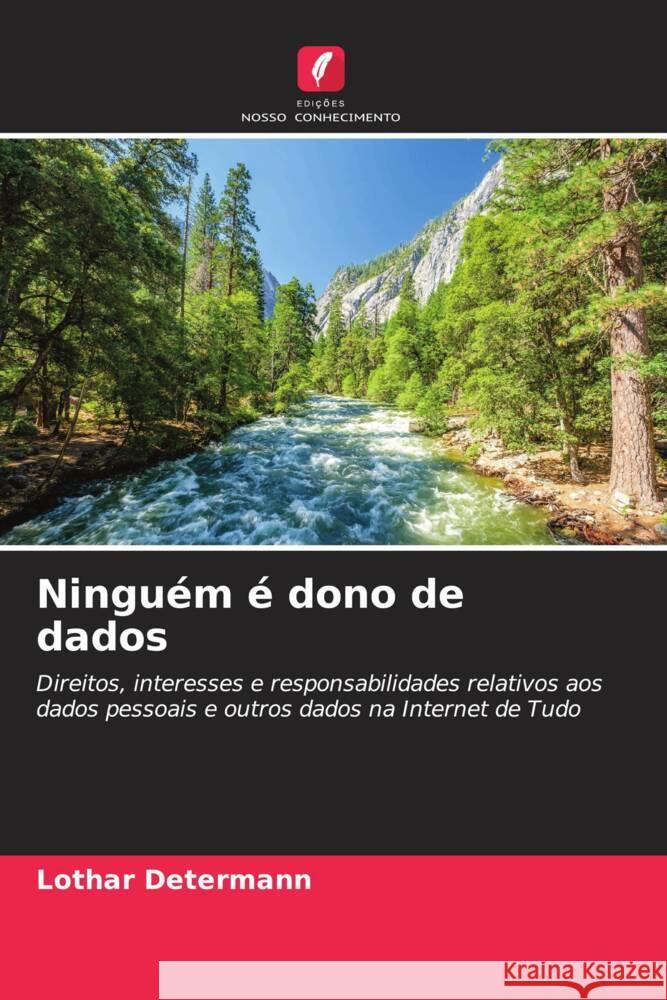 Ninguém é dono de dados Determann, Lothar 9786205545164 Edições Nosso Conhecimento - książka