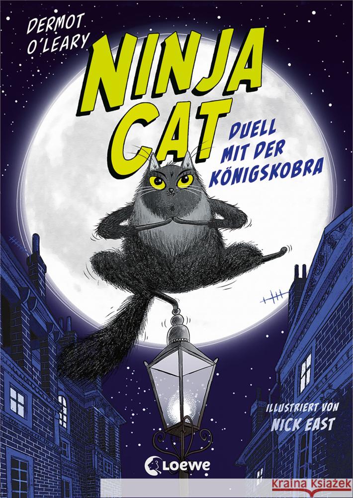 Ninja Cat (Band 1) - Duell mit der Königskobra O'Leary, Dermot 9783743214156 Loewe - książka