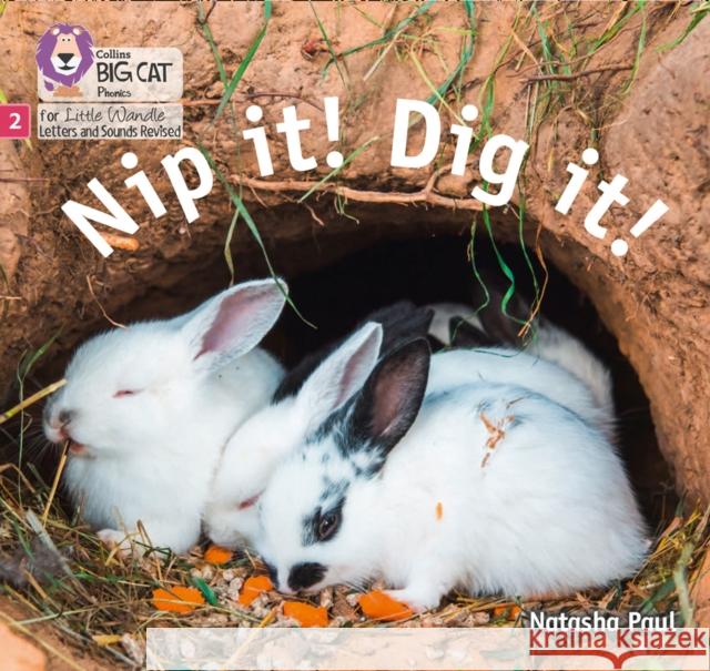 Nip it! Dig it!: Phase 2 Set 3 Natasha Paul 9780008502621 HarperCollins Publishers - książka