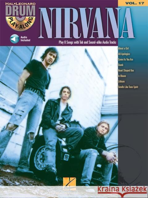 Nirvana: Drum Play-Along Volume 17  9781423446576 Hal Leonard Corporation - książka