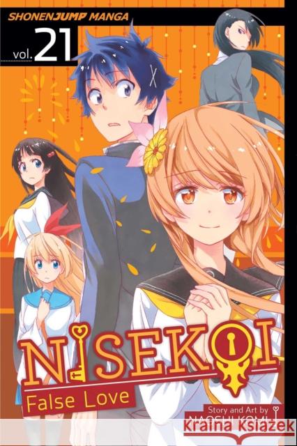 Nisekoi: False Love, Vol. 21 Naoshi Komi 9781421590202 Viz Media - książka