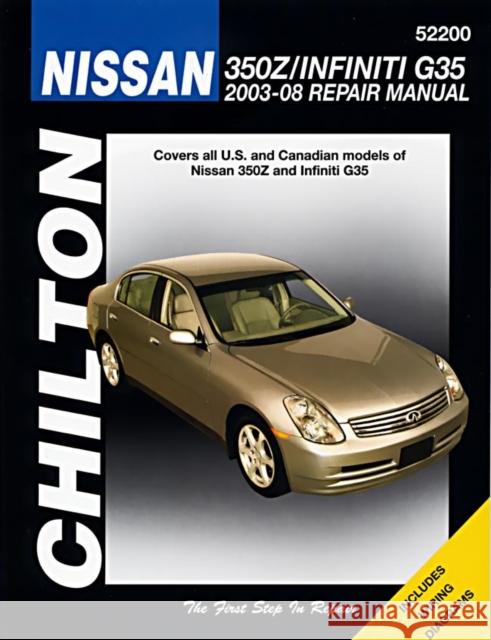 Nissan 350Z & Infiniti (Chilton): 45141 Haynes Publishing 9781563927317 Haynes Publishing - książka