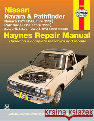 NISSAN NAVARA & PATHFINDER (86 - 96)  9781563926440 HAYNES MANUALS INC - książka