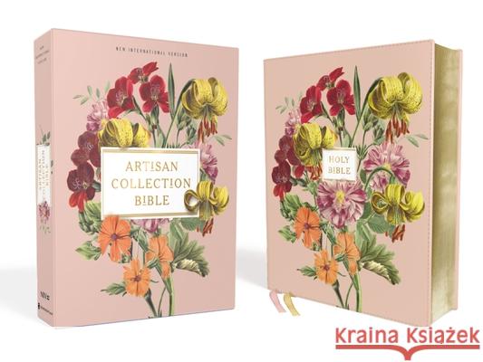 Niv, Artisan Collection Bible, Leathersoft, Blush Floral, Red Letter Edition, Comfort Print  9780310456797 Zondervan - książka