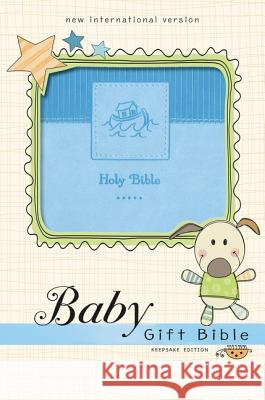 Niv, Baby Gift Bible, Holy Bible, Leathersoft, Blue, Red Letter, Comfort Print: Keepsake Edition Zondervan 9780310764267 Zonderkidz - książka