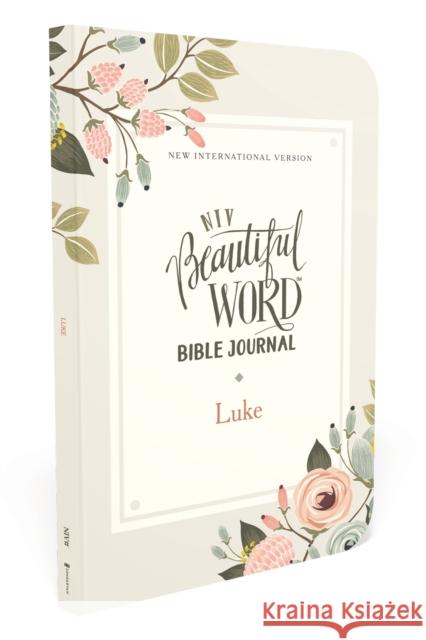 Niv, Beautiful Word Bible Journal, Luke, Paperback, Comfort Print Zondervan 9780310455301 Zondervan - książka