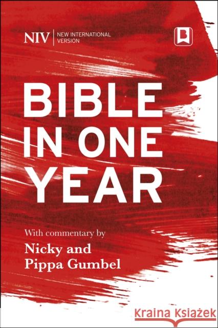 NIV Bible in One Year with Commentary by Nicky and Pippa Gumbel Nicky Gumbel 9781473677197 Hodder & Stoughton - książka