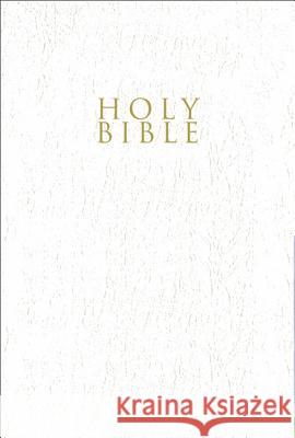 Niv, Gift and Award Bible, Leather-Look, White, Red Letter Edition, Comfort Print Zondervan 9780310450382 Zondervan - książka