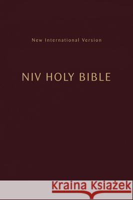 Niv, Holy Bible, Compact, Paperback, Burgundy, Comfort Print Zondervan 9780310461241 Zondervan - książka