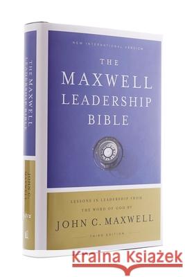 Niv, Maxwell Leadership Bible, 3rd Edition, Hardcover, Comfort Print John C. Maxwell 9780785223016 Thomas Nelson - książka