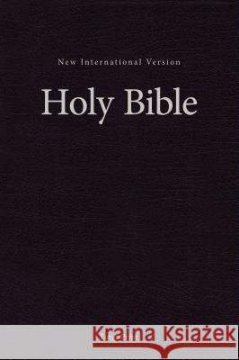 NIV, Pew and Worship Bible, Large Print, Hardcover, Black  9780310446309 Zondervan - książka