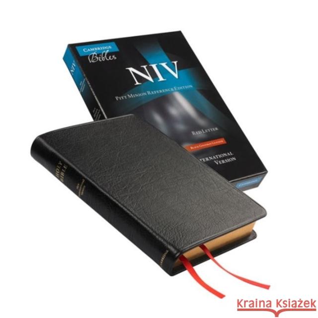 NIV Pitt Minion Reference Bible, Black Goatskin Leather, Red-letter Text, NI446:XR  9781107657892 Cambridge University Press - książka
