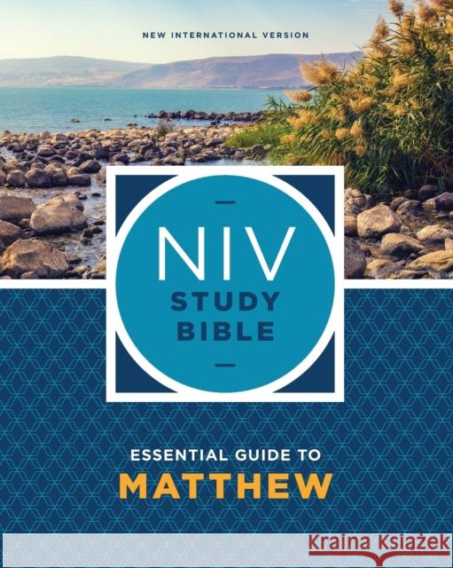 NIV Study Bible Essential Guide to Matthew, Paperback, Red Letter, Comfort Print Kenneth L. Barker Mark L. Strauss Jeannine K. Brown 9780310460435 Zondervan - książka