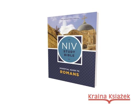 NIV Study Bible Essential Guide to Romans, Paperback, Red Letter, Comfort Print Kenneth L. Barker Mark L. Strauss Jeannine K. Brown 9780310460459 Zondervan - książka