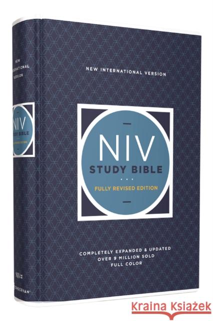 NIV Study Bible, Fully Revised Edition, Hardcover, Red Letter, Comfort Print Kenneth L. Barker Mark L. Strauss Jeannine K. Brown 9780310448945 Zondervan - książka