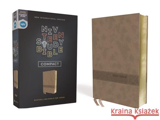 Niv, Teen Study Bible, Compact, Leathersoft, Brown, Comfort Print Lawrence O. Richards Sue W. Richards Zondervan 9780310455851 Zondervan - książka