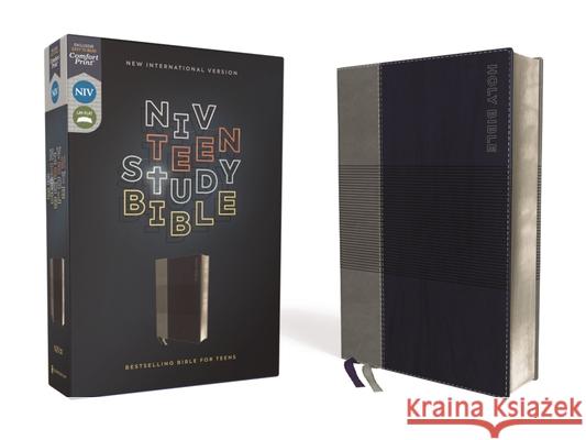 Niv, Teen Study Bible, Leathersoft, Blue, Comfort Print Lawrence O. Richards Sue W. Richards Zondervan 9780310455837 Zondervan - książka