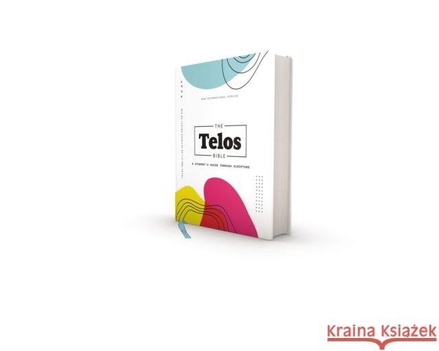 Niv, the Telos Bible, Hardcover, Comfort Print: A Student's Guide Through Scripture Onehope 9780310458685 Zondervan - książka