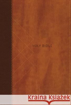 Niv, Thinline Bible, Giant Print, Leathersoft, Brown, Red Letter, Comfort Print Zondervan 9780310463214 Zondervan - książka