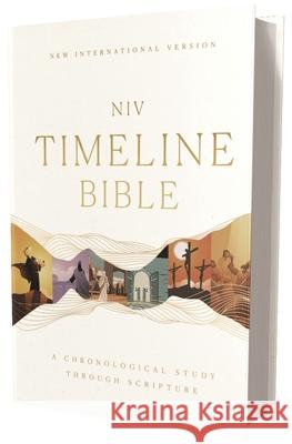 NIV, Timeline Bible, Hardcover, Red Letter, Comfort Print: A Chronological Study through Scripture Zondervan Zondervan 9780310467496 Zondervan - książka
