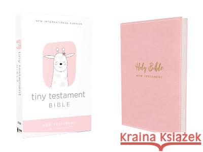 Niv, Tiny Testament Bible, New Testament, Leathersoft, Pink, Comfort Print Zondervan 9780310458753 Zonderkidz - książka