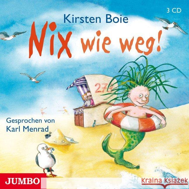 Nix wie weg!, 3 Audio-CDs Boie, Kirsten 9783833731020 Jumbo Neue Medien - książka